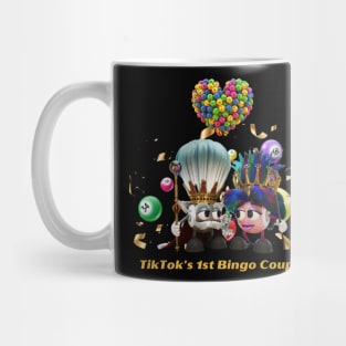 Bingo Couple Gold Mug